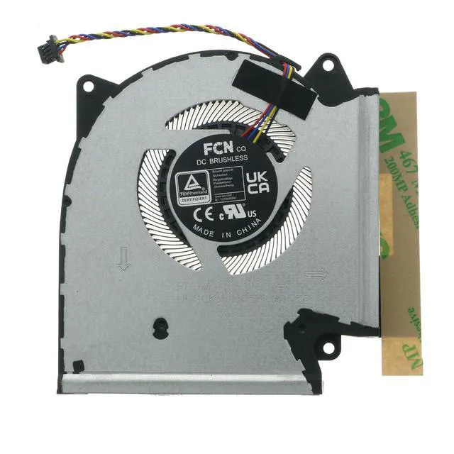 Alt view image 6 of 7 - CPU & GPU Cooling Fan Replacement for ASUS ROG Strix G15 G513RX G513RS G513RM G513RW / G17 G713RX G713RS G713RM G713RW, 13NR0880P01011 FPPL, 13NR0880P02011 FPPM, DC 12V 1A 4-Pin