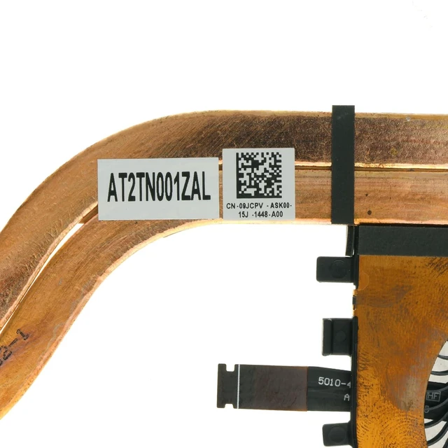 Alt view image 3 of 6 - Replacement CPU Cooling Fan with Heatsink for Dell Latitude 12 7210 2-in-1 09JCPV 9JCPV AT2TN001ZA EG50040S1-CG10-S9A