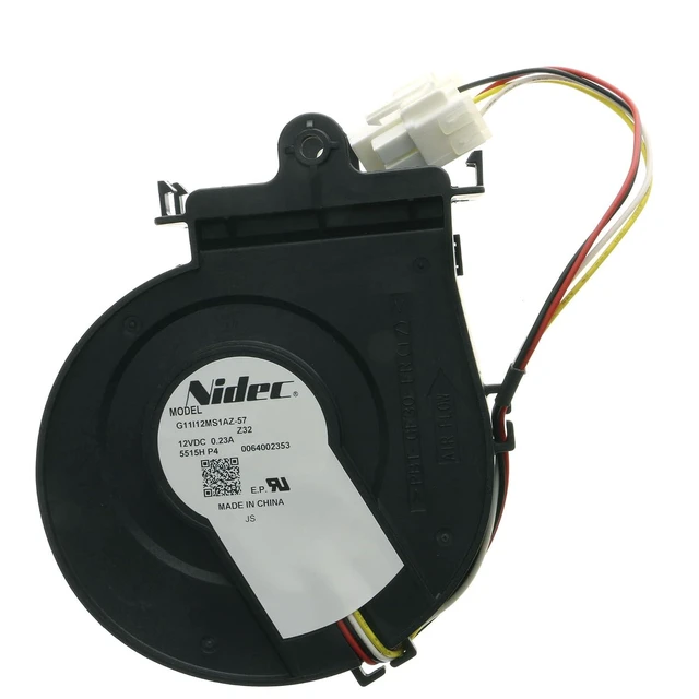 Alt view image 2 of 5 - Refrigerator Ice Box Fan for GE Refrigerator WR60X31997 G11I12MS1AZ-57 0064002353