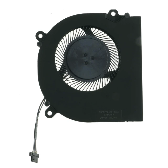 Alt view image 3 of 4 - CPU Cooling Fan for EVOO EG-LP7-BK MECHREVO Z2 Air-G Schenker XMG Core 15 TongFang GK5CP6V EG75070S1-C391-S99 DC 5V 2.50W