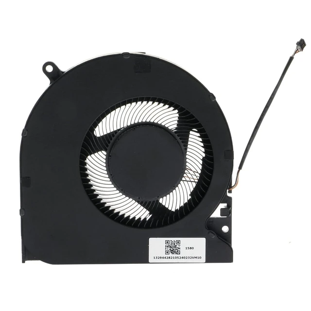 Alt view image 5 of 6 - Replacement CPU & GPU Cooling Fan for Razer Blade 15 Advanced Mid 2021 RZ09-0409AE FP1H DFS5K22B056734 FP1J DFS5K221155723 132944282 132944222