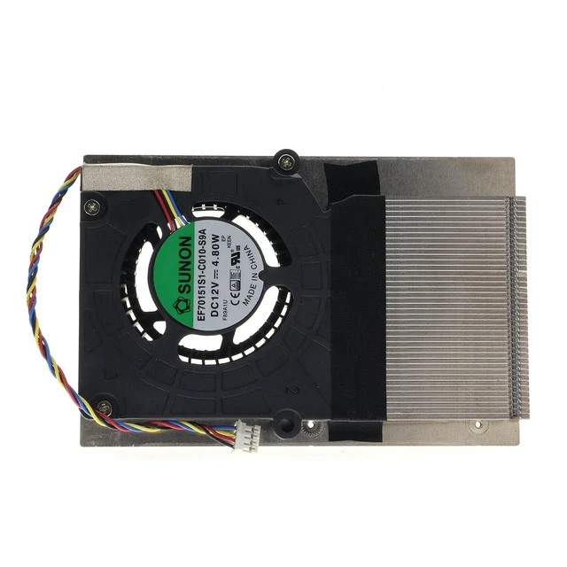 Alt view image 5 of 5 - CPU Cooling Fan with Heatsink Replacement for Asus ROG Swift PG27UQ EF70151S1-C010-S9A