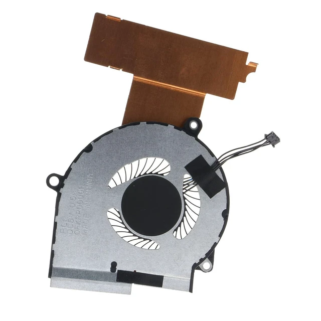 Alt view image 3 of 6 - Replacement CPU+GPU Cooling Fan for HP OMEN 4 Pro PC 15-DC 15-dc1058wm 15-dc1054nr 15-dc0051nr 15-dc1084nr 15-dc0010nr 15-dc0052nr 15-dc0020nr 15-dc0030nr L30204-001 L29354-001