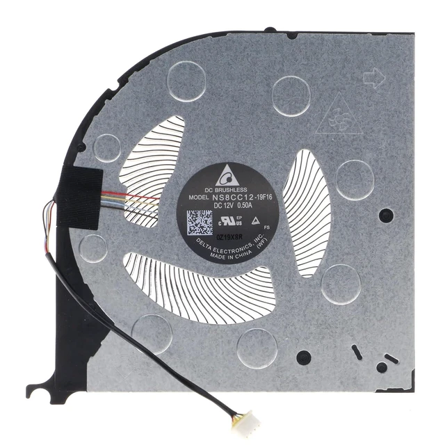 Alt view image 3 of 6 - Replacement CPU&GPU Cooling Fan for Lenovo Legion 7-15IMHG05 15IMH05 C7-15IMH05 2020 Model NS8CC11-20C03 NS8CC12-20C04 5H40S20076 5H40S20077