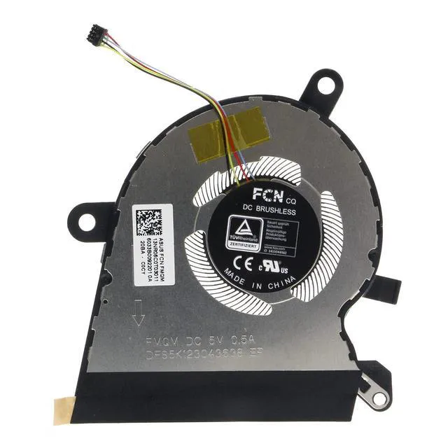 Alt view image 3 of 6 - Replacement CPU&GPU Cooling Fan for ASUS ROG Flow X13 GV301QC GV301QE GV301QH FMQM 13NR06C0T03011 FMQN 13NR06C0T04011