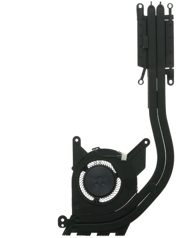 Alt view image 2 of 4 - CPU Cooling Fan with Heatsink Replacement for Dell Latitude 5410, 029MKF 29MKF AT2UK001ZCL 0HHKD2 HHKD2, DC 5V 0.41A 4-Pin Cooler Assembly
