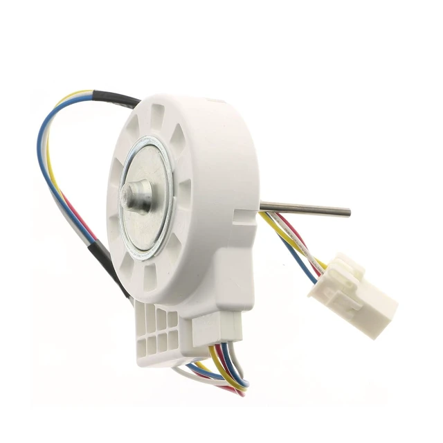 Alt view image 2 of 4 - Refrigerator Condenser Fan Motor Replacement for GE WR60X10155 WR60X10042 WR60X10053 WR60X10065, UDQT34GE5 DC 11.3V 2.2W 4-Pin