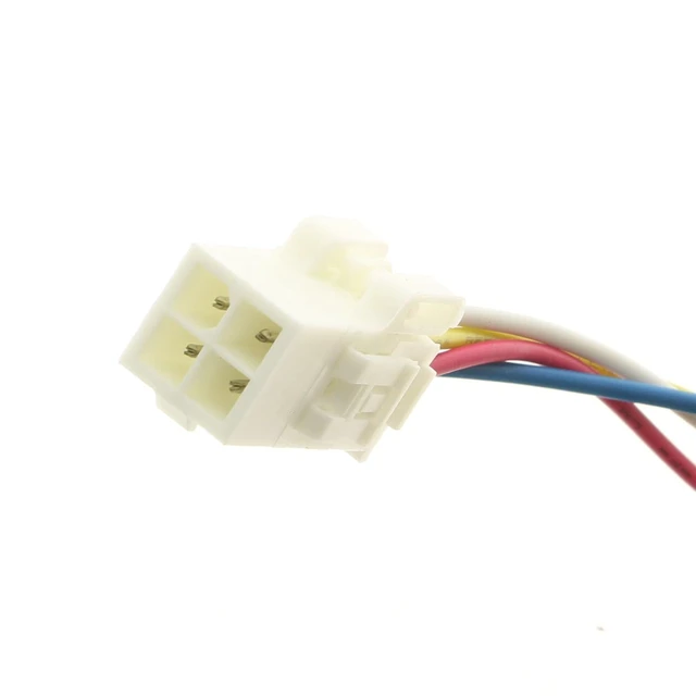 Alt view image 4 of 4 - Refrigerator Condenser Fan Motor Replacement for GE WR60X10155 WR60X10042 WR60X10053 WR60X10065, UDQT34GE5 DC 11.3V 2.2W 4-Pin