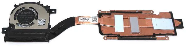Main image of CPU Cooling Fan with Heatsink Replacement for Dell XPS 13 9315, 07XGK0 0R9RN8, DC 5V 0.19A 4-Pin Cooler Assembly