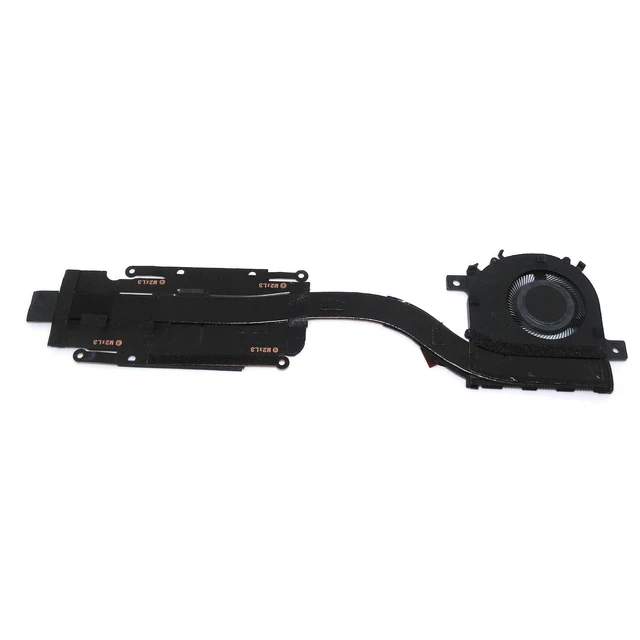 Alt view image 2 of 6 - CPU Cooling Fan with Heatsink Replacement for Dell XPS 13 9315, 07XGK0 0R9RN8, DC 5V 0.19A 4-Pin Cooler Assembly