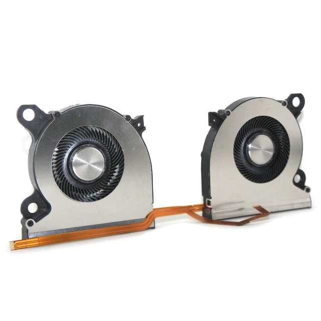 Alt view image 3 of 6 - CPU and GPU Cooling Fan Set Replacement for Surface Laptop Studio 1964 14.4", EC231K02 EC231K01 M1191320-001 M1191335-001 13N4-10B1J52 13N4-10B1K52, DC 5V 4-Pin