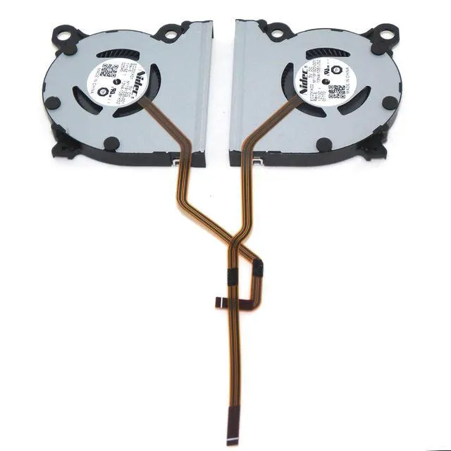 Alt view image 4 of 6 - CPU and GPU Cooling Fan Set Replacement for Surface Laptop Studio 1964 14.4", EC231K02 EC231K01 M1191320-001 M1191335-001 13N4-10B1J52 13N4-10B1K52, DC 5V 4-Pin
