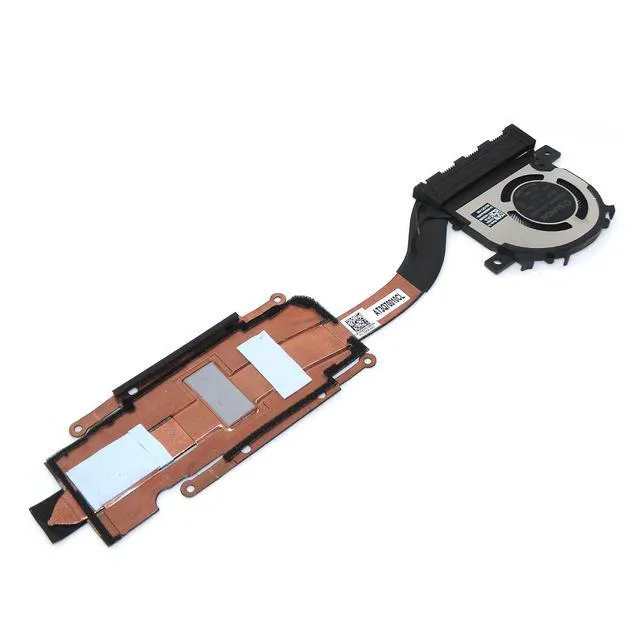 Alt view image 3 of 6 - CPU Cooling Fan with Heatsink Replacement for Dell XPS 13 9315, 07XGK0 0R9RN8, DC 5V 0.19A 4-Pin Cooler Assembly