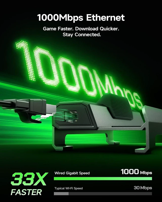 Alt view image 7 of 7 - 6-in-1 Docking Station for ROG Xbox Ally X/Steam Deck/LegionGo HB0612