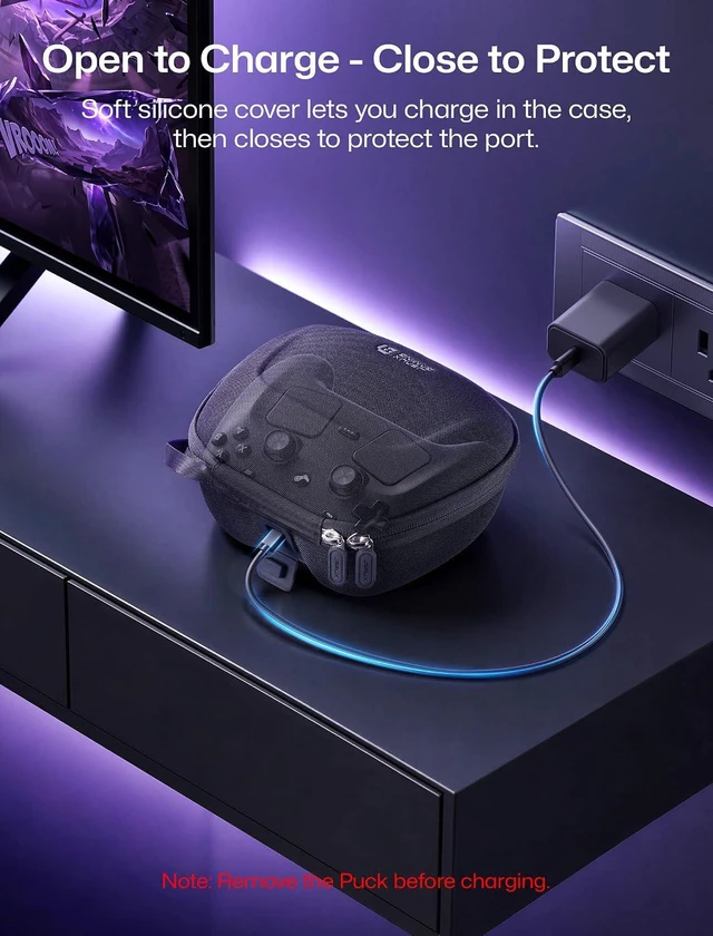 Alt view image 3 of 7 - Case for Steam Controller 2 (2026), Steam controller 2 Storage Case