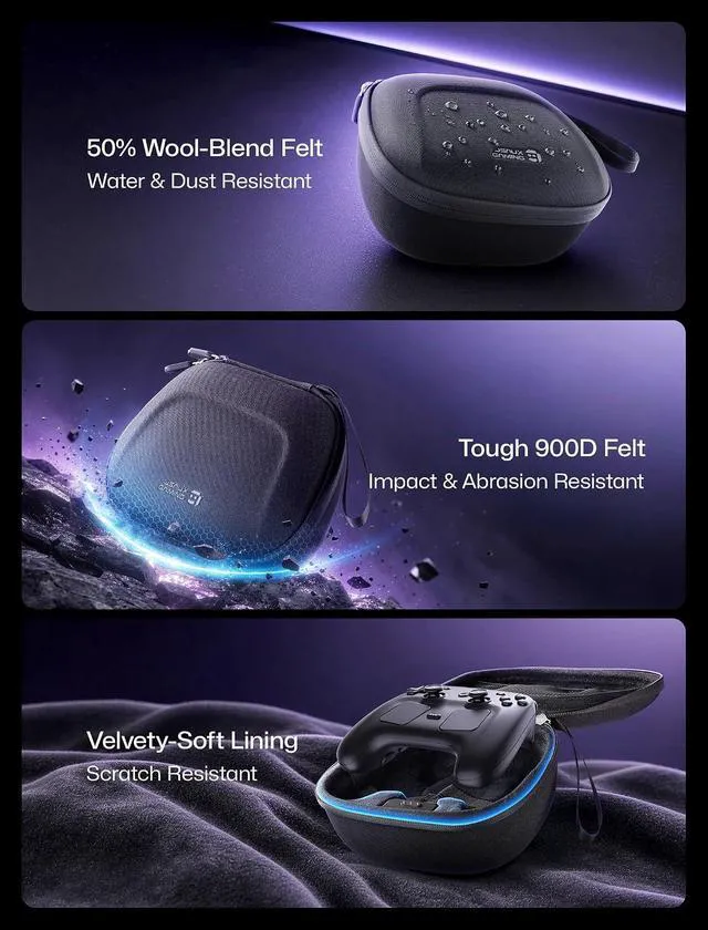 Alt view image 6 of 7 - Case for Steam Controller 2 (2026), Steam controller 2 Storage Case
