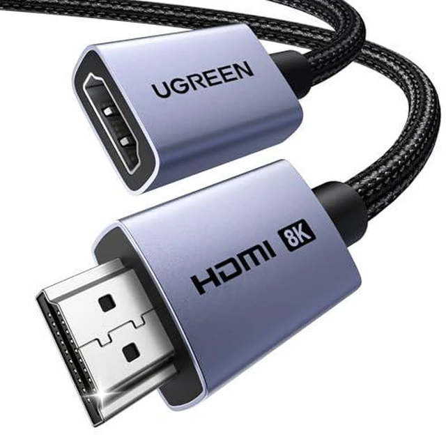 Alt view image 6 of 7 - 4 Pack HDMI 4K@60Hz Dummy Plug Bundle with 8K@60Hz Extender 3.3FT