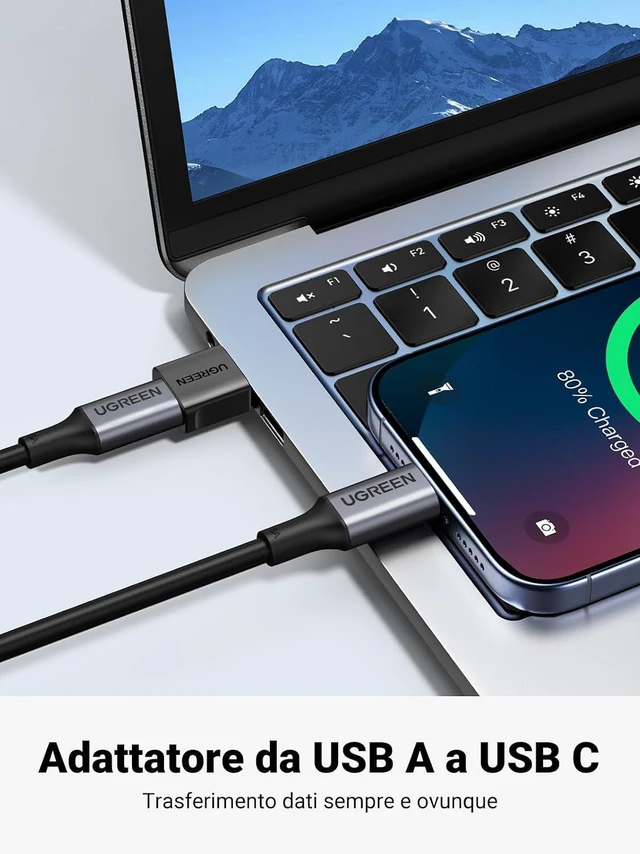 Alt view image 5 of 7 - USB to USB C Adapter 3Pack +USB C to USB Adapter 4 Pack for iPhone 16 15 14 13 Plus Pro Max,iPad Air Mini 6 7,Samsung Galaxy S25,Apple Watch,Black
