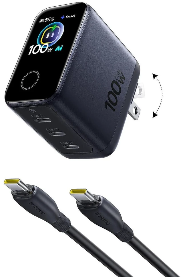 Main image of PicoGo Pro AH22 100W USB C Charger Fast Charging with Smart Display