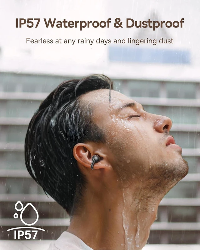 Alt view image 5 of 7 - Bowie MC1 Open Ear Clip-On Earbuds, Adaptive Comfort with Anti-Drop Design, Impactful Sound with Adaptive Bass Boost, Adaptive Noise Cancelling Calls, IP57 Waterproof, 40H Playtime, Lightweight