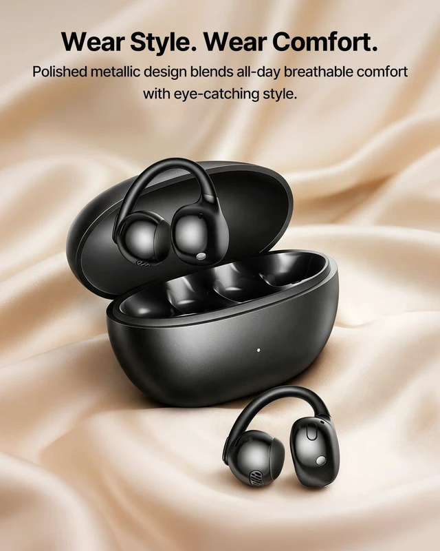Alt view image 2 of 7 - Bowie MC2 S Open-Ear Earbuds, Clip-On Earbuds for Women