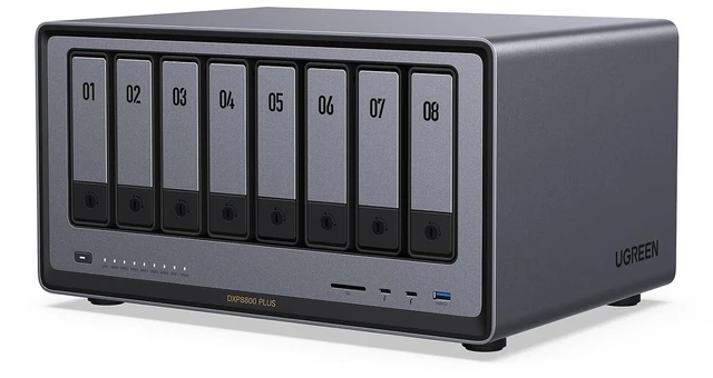 Main image of NAS DXP8800 Plus 8-Bay for Business, IT Teams & Large Studios