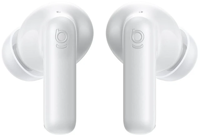 Main image of Bass BP1 Ultra Noise Cancelling Wireless Earbuds, Moon White