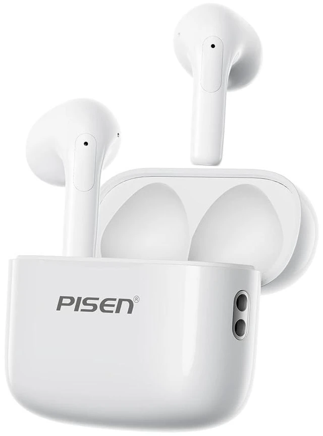 Main image of P1 Plus Wireless Earbuds - Bluetooth 5.4 ENC Noise Cancelling Earbuds with 25H Playtime Fast Charging, Smart Touch Control via APP, IPX4 Waterproof Light weight in-Ear Wireless Earphones (white)