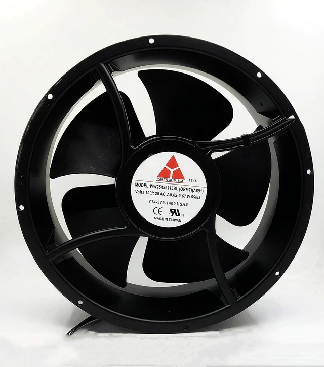 Main image of WW25489115BL(ORM7)(A691) 100/120V 0.62-0.7A 55/65W 254×89mm Cooling Fan for WW25489115BL Fan