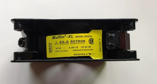 Alt view image 2 of 3 - MX2A3 115V 0.20/0.18A 12CM 12038 AC AXIAL Fan