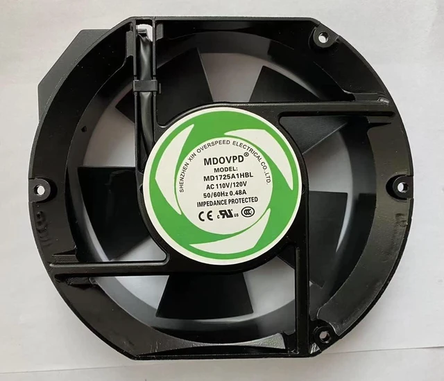 Main image of MD1725A1HBL 110/120V 0.48A 17CM Cooling Fan for MD1725A1HBL Fan