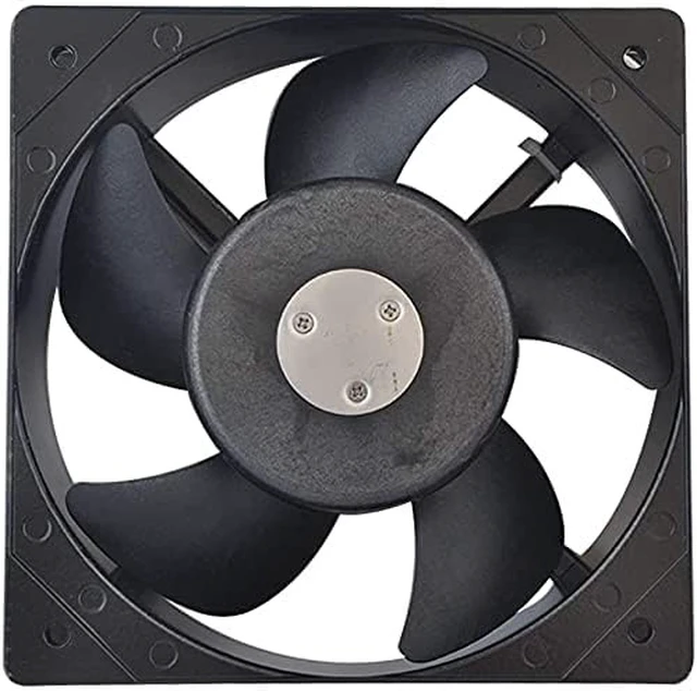 Alt view image 4 of 5 - P2207HBL Axial Fan 205×205×72mm, AC220V 0.3A, Dual Ball Bearing,for Inverter/Industrial/Rail Transit Controller Cooling