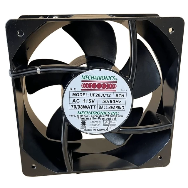 Alt view image 2 of 4 - 1 PCS UF20JC12 BTH Fan UF20JC12-BTH 205×205×72mm 15V 70/98W Cooling Fan