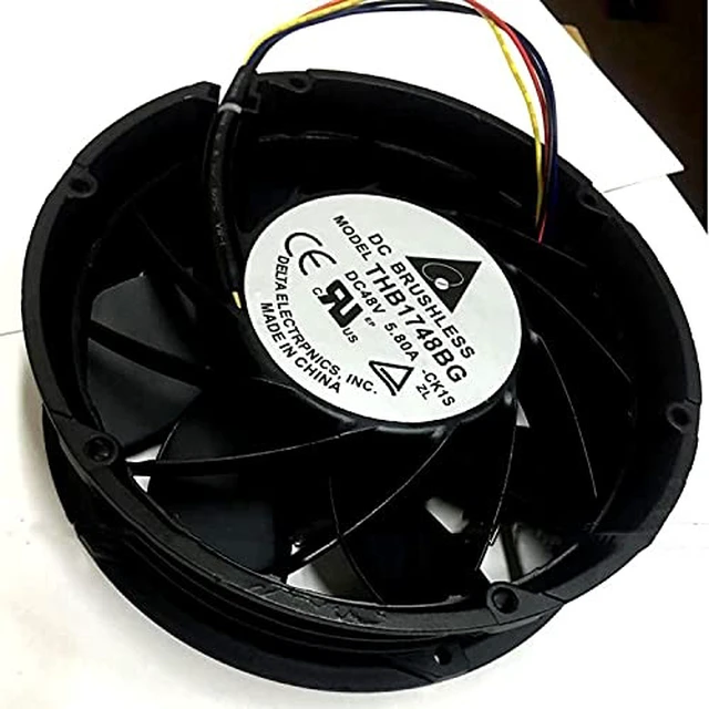 Alt view image 3 of 5 - 1 PCS THB1748BG-CK1S 48V 5.80A 17CM 17251 THB1748BG Cooling Fan