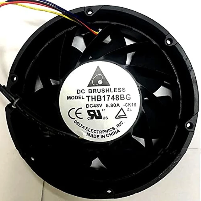 Alt view image 2 of 5 - 1 PCS THB1748BG-CK1S 48V 5.80A 17CM 17251 THB1748BG Cooling Fan