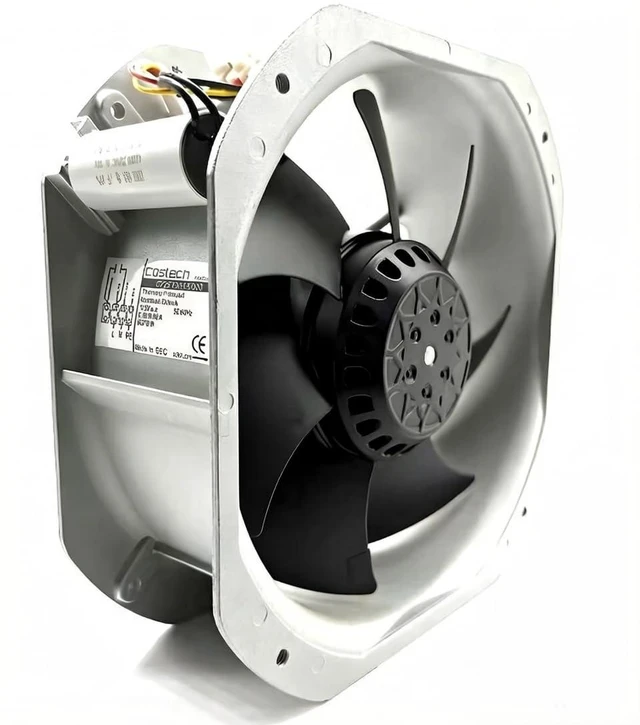 Alt view image 3 of 4 - 1 PCS C22S23HKBD00 230V 0.343/0.411A 78/94W 225×225×80mm Cooling Fan