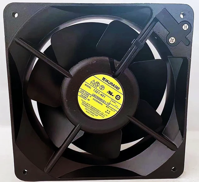 Alt view image 2 of 5 - 1 PCS U6250MKG1-TP 220/230V 25/28W 160×160×55mm Cooling Fan