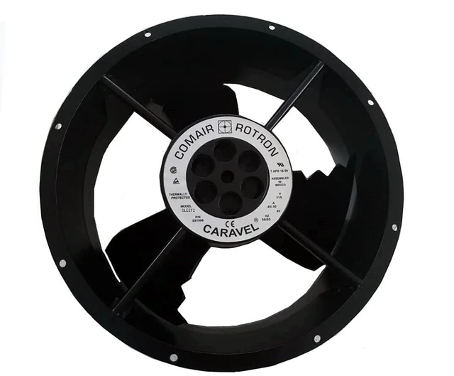 Alt view image 2 of 4 - 1 PCS CLE2T2 115VAC 0.48/0.50A 254×89mm Cooling Fan