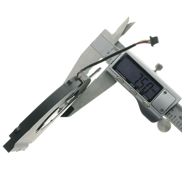 Alt view image 3 of 7 - 7mm CPU & GPU Cooling Fan Set for Gigabyte AORUS 15G/15P/17G KB/SB/WB/XB & AERO 15 OLED/17 HDR XA/KB/SB/WB/XB/YB (RTX 20xx / GTX 1660) PLB07010S12HH / DFSCL12E064867 / DFSCM227163927
