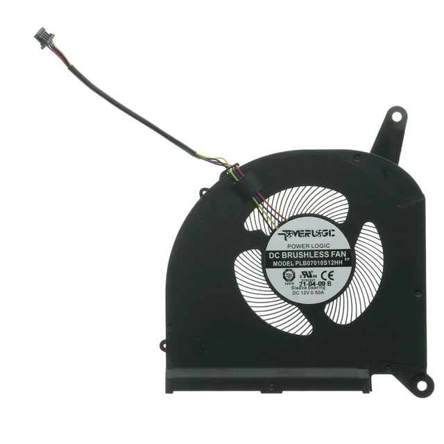 Alt view image 4 of 7 - 7mm CPU & GPU Cooling Fan Set for Gigabyte AORUS 15G/15P/17G KB/SB/WB/XB & AERO 15 OLED/17 HDR XA/KB/SB/WB/XB/YB (RTX 20xx / GTX 1660) PLB07010S12HH / DFSCL12E064867 / DFSCM227163927