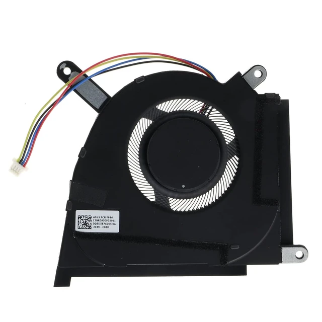 Alt view image 4 of 6 - CPU & GPU Cooling Fan for ASUS TUF Dash F15 FX517ZC FX517ZE FP85 13NR0950P01011 FP86 13NR0950P02011