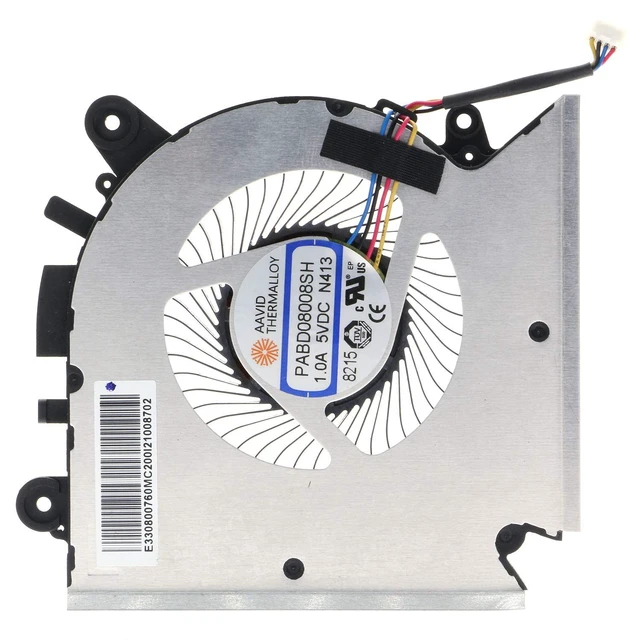 Main image of Cooling Fan for MSI GF63 MS-16R1 MS-16R2 PABD08008SH N413 E322500300A