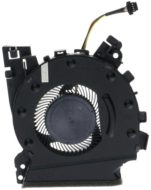 Alt view image 4 of 6 - CPU&GPU Cooling Fan for HP ZBook 15v G5 Mobile Workstation L25223-001 L25224-001