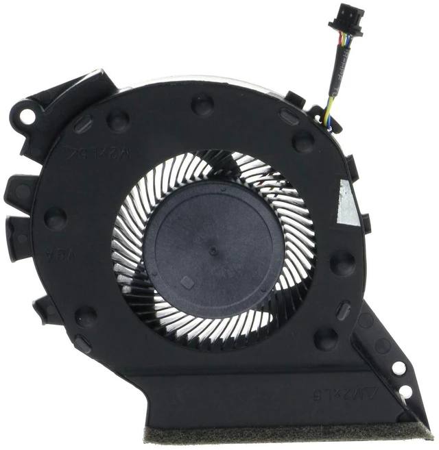 Alt view image 6 of 6 - CPU&GPU Cooling Fan for HP ZBook 15v G5 Mobile Workstation L25223-001 L25224-001