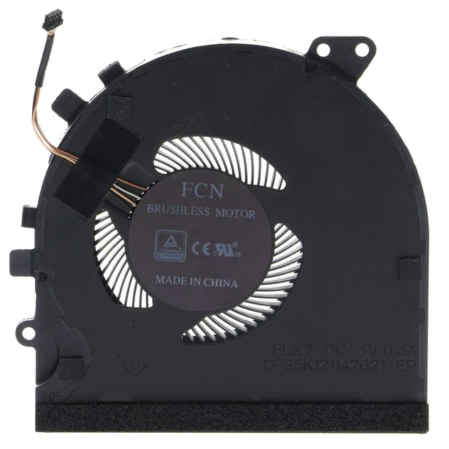 Alt view image 6 of 6 - CPU & GPU Cooling Fan for Razer Blade 15 RZ09-0270 RZ09-02705E75 RZ09-02705E76 RZ09-0300 RZ09-03009E97 RZ09-03006E92 RZ09-03009E76 RZ09-03009E21 RZ09-0328 RZ09-03287E72 RZ09-03287E22 RZ09-03289E21