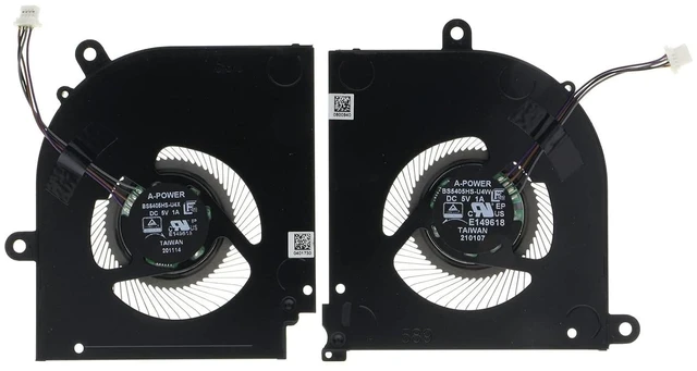 Main image of CPU&GPU Cooling Fan for MSI Stealth 15M A11UEKV-009US MS-1563 BS5405HS-U4W BS5405HS-U4X