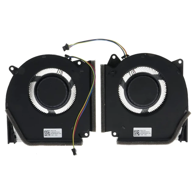 Alt view image 2 of 7 - CPU & GPU Cooling Fan for ASUS ROG Strix G15 Advantage Edition G513QY G713QY FR8A FR9J DFSCL12E16486T 13NR06X0T02011 FR8B FR9K DFSCK22D05883T 13NR06X0T01011 12V
