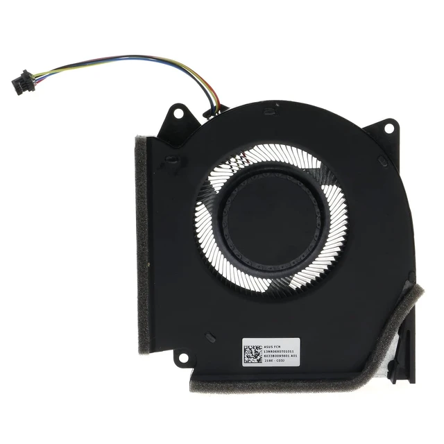 Alt view image 3 of 7 - CPU & GPU Cooling Fan for ASUS ROG Strix G15 Advantage Edition G513QY G713QY FR8A FR9J DFSCL12E16486T 13NR06X0T02011 FR8B FR9K DFSCK22D05883T 13NR06X0T01011 12V