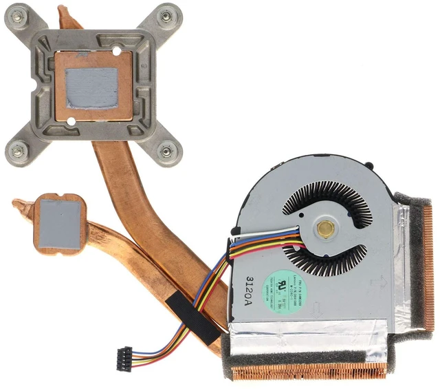 Main image of CPU Cooling Fan Heatsink for Lenovo IBM ThinkPad T430 T430i (7mm, 2.5W, 4000rpm, 5V, 41dB, 5-pin, Forced Air Cooling, Laptop)