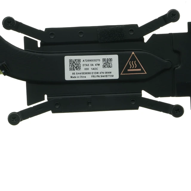 Alt view image 4 of 6 - CPU Cooling Fan with Heatsink for Lenovo ThinkPad X13 Gen 4 21EX 21EY, X13 Yoga Gen 4 21F2 21F3, Fits 5H41B77358 5H41B77356, Internal Replacement Fan